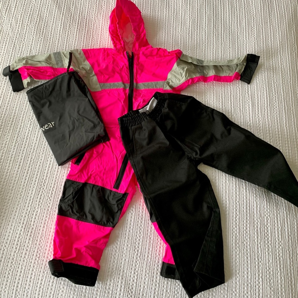 Oaki Wear one piece rain suit + pants